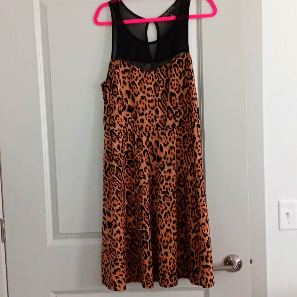 Skater style figure flattering dress